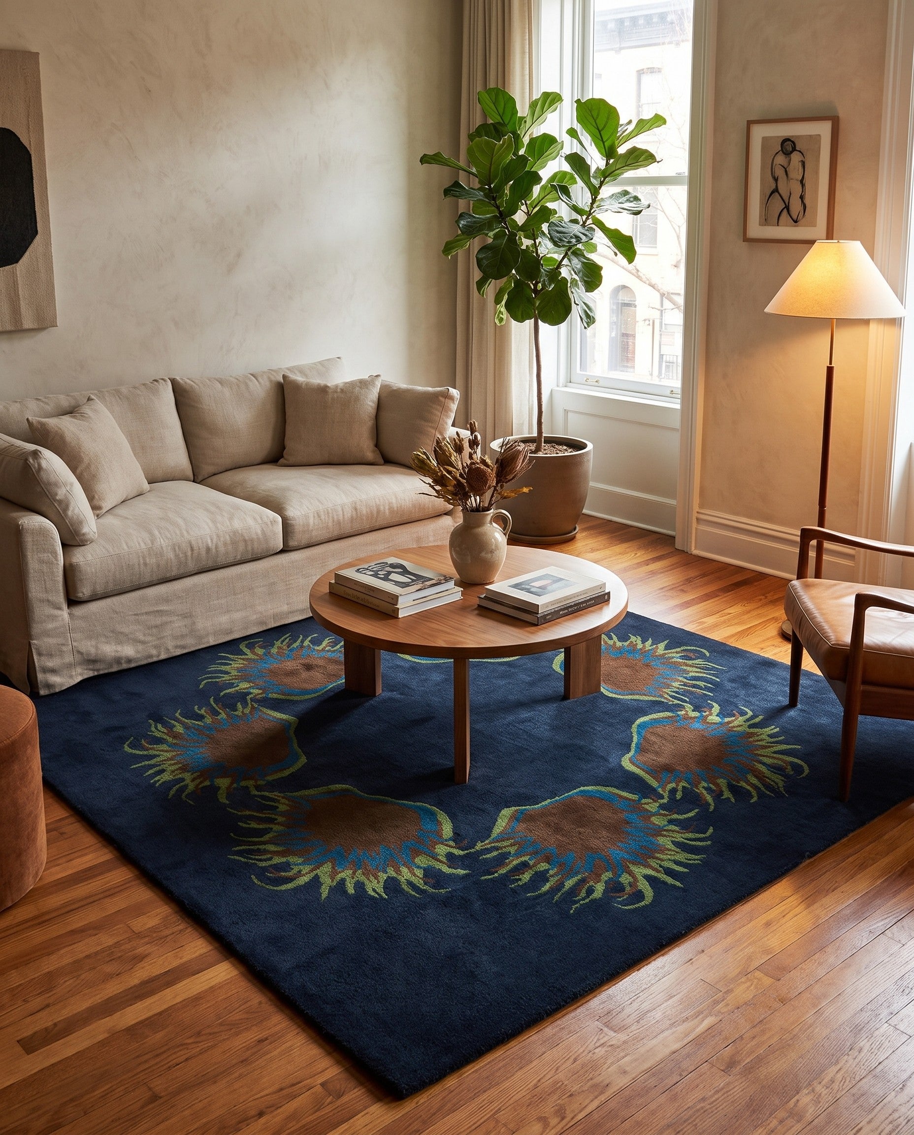 7' 6 x 7' 6 Luna Square Rug