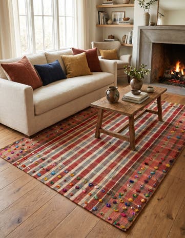 4' 9 x 6' 8 Jajim Rug