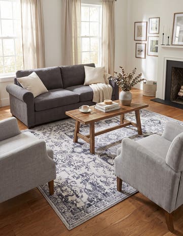 6' x 9' Washable Francesca Rug