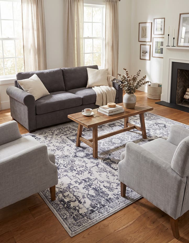 6' x 9' Washable Francesca Rug