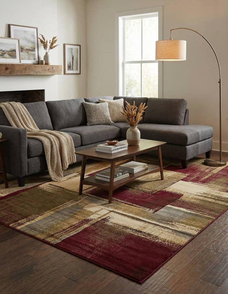 Detail image of 7' 10 x 10' Cafe Rug