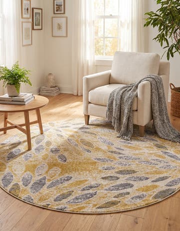 7' x 7' Charleston Round Rug