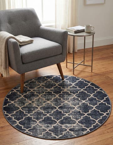 Jill Zarin 3' 3 x 3' 3 Uptown Lincoln Center Round Rug