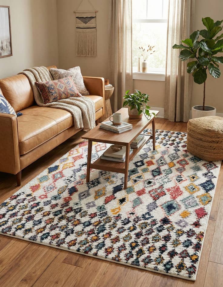 Detail image of 5' x 8' Morocco Rug