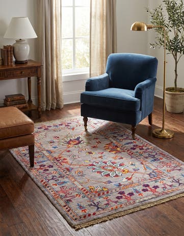 2' 9 x 3' 11 Hand Knotted Ariana Ziegler Rug