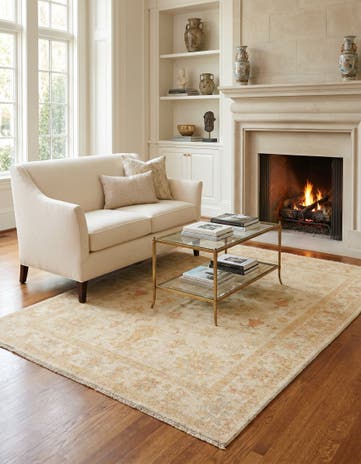 4' 11 x 6' 6 Kaizar Wool Rug