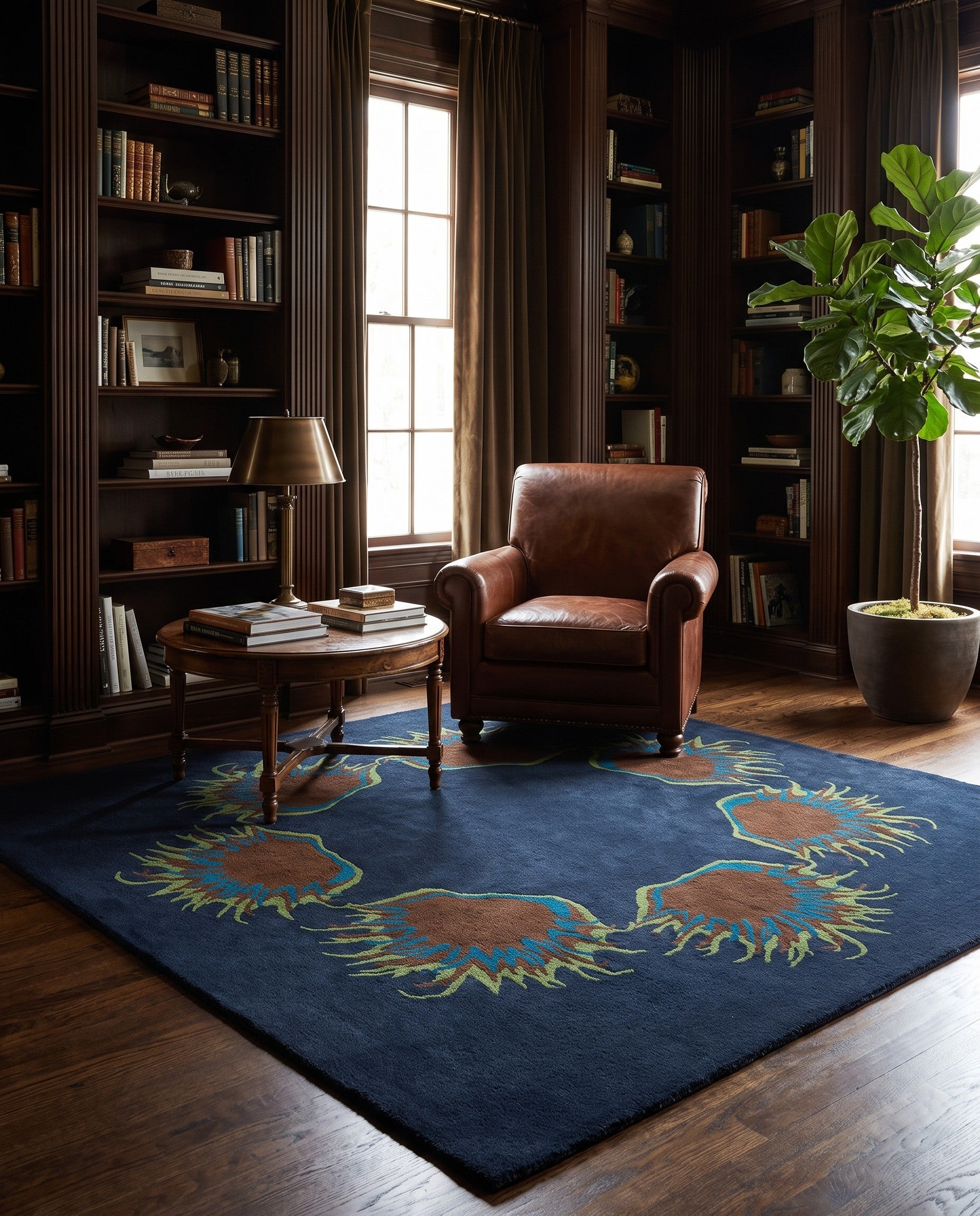 7' 5 x 7' 5 Luna Square Rug