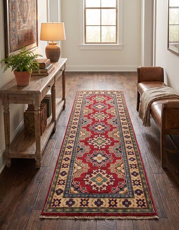2' 1 x 6' 1 Hand Knotted Kazak Runner Rug