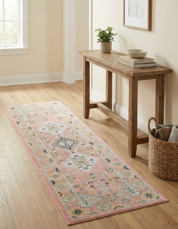 2' x 6' Kamala Washable Runner Rug