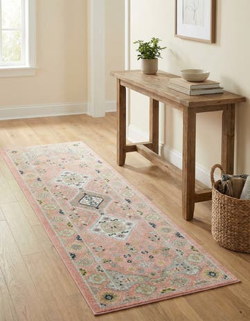 2' x 6' Kamala Washable Runner Rug