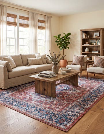 7' 10 x 10' Washable Yara Rug
