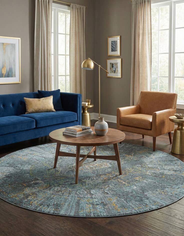 Detail image of 6' x 6' Havana Round Rug