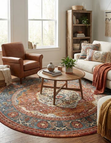 10' x 10' Santiago Round Rug
