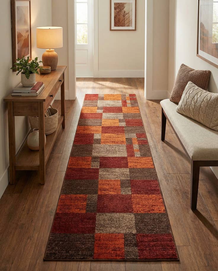 Detail image of 2' 7 x 10' Equinox Runner Rug