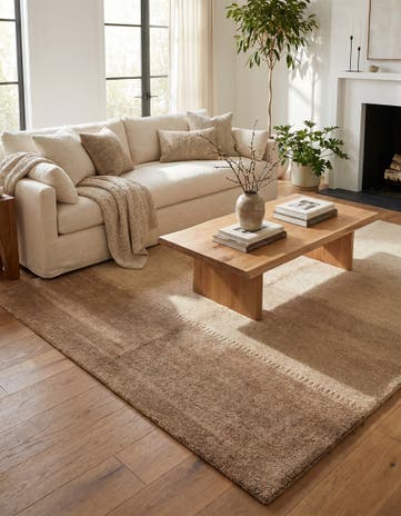 5' 9 x 7' 11 Hand Knotted Kashkuli Gabbeh Wool Rug