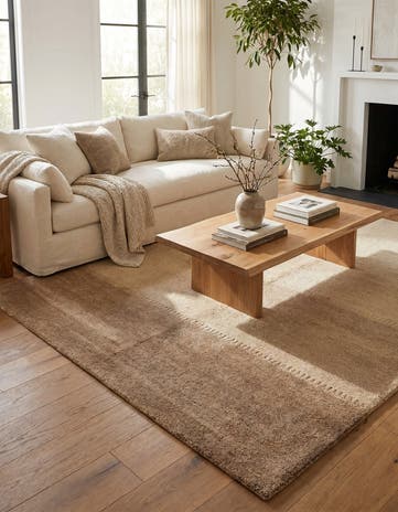 5' 9 x 7' 11 Hand Knotted Kashkuli Gabbeh Wool Rug
