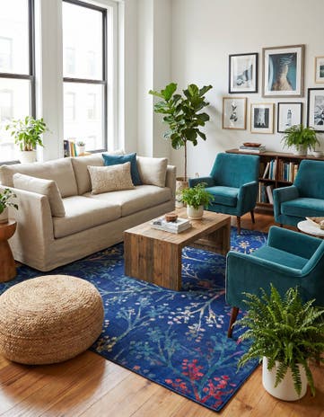 10' x 10' Blossom Square Rug