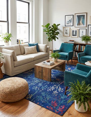 10' x 10' Blossom Square Rug