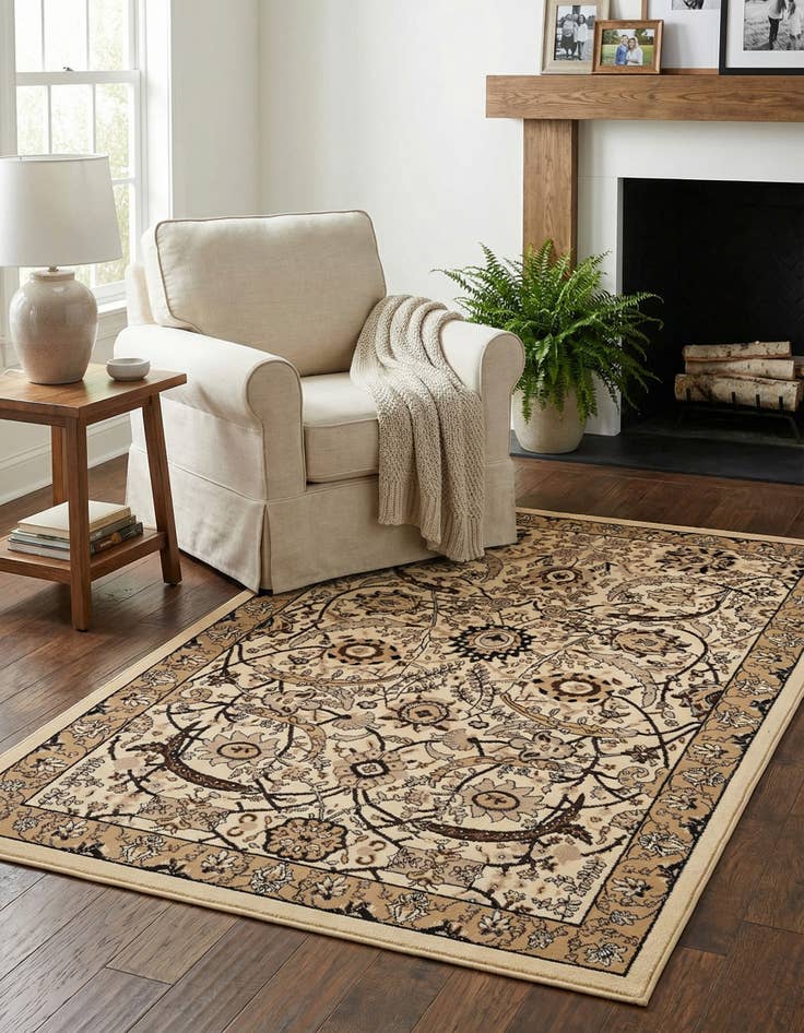 Detail image of  5' 3 x 8' Neda Rug