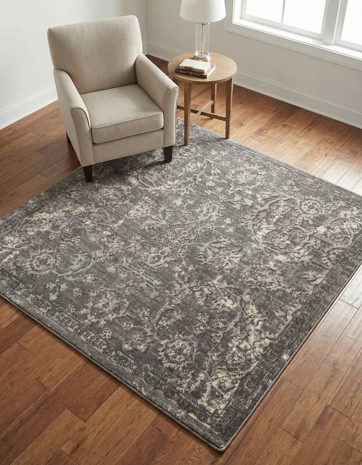 Detail image of 5' 3 x 5' 3 Oregon Square Rug