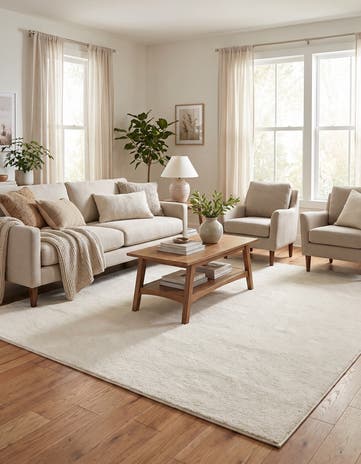7' 10 x 7' 10 Soft Touch Cloud Square Rug