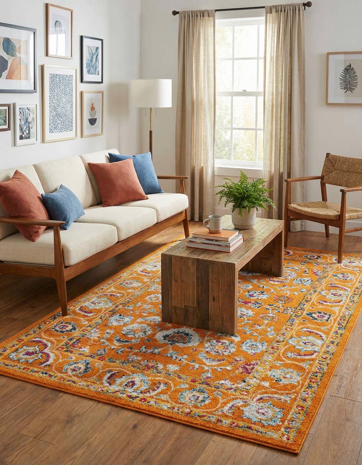 Detail image of 5' x 8' Aurelia Rug