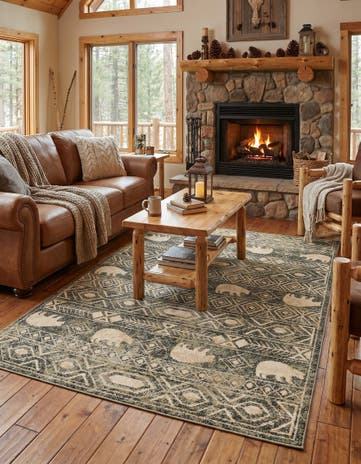 Green Pioneer Rug