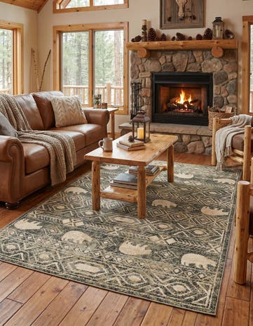 Green Pioneer Rug