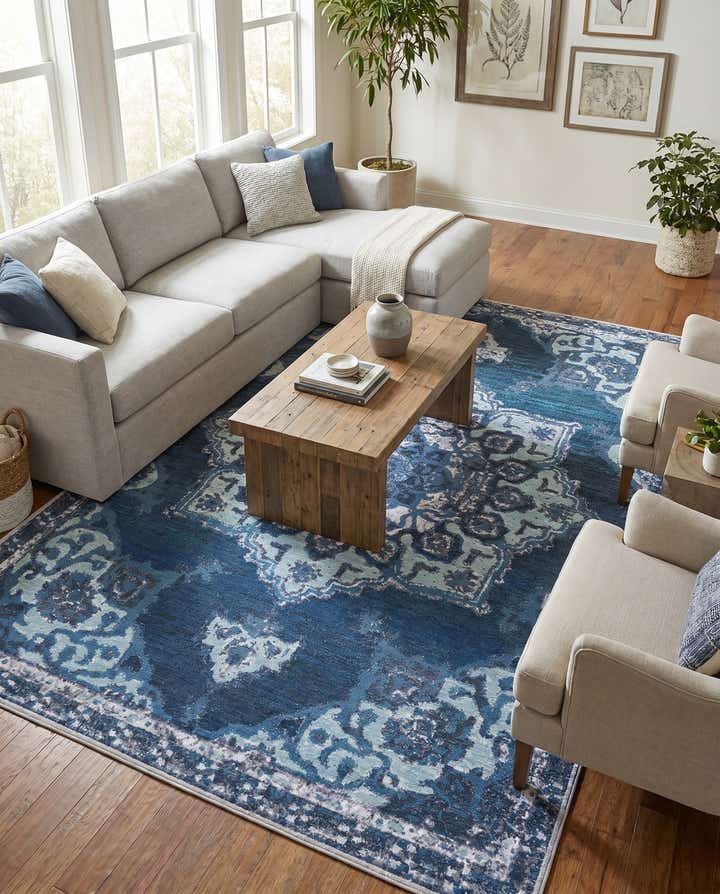 7' 3 x 10' Washable Renaissance Rug