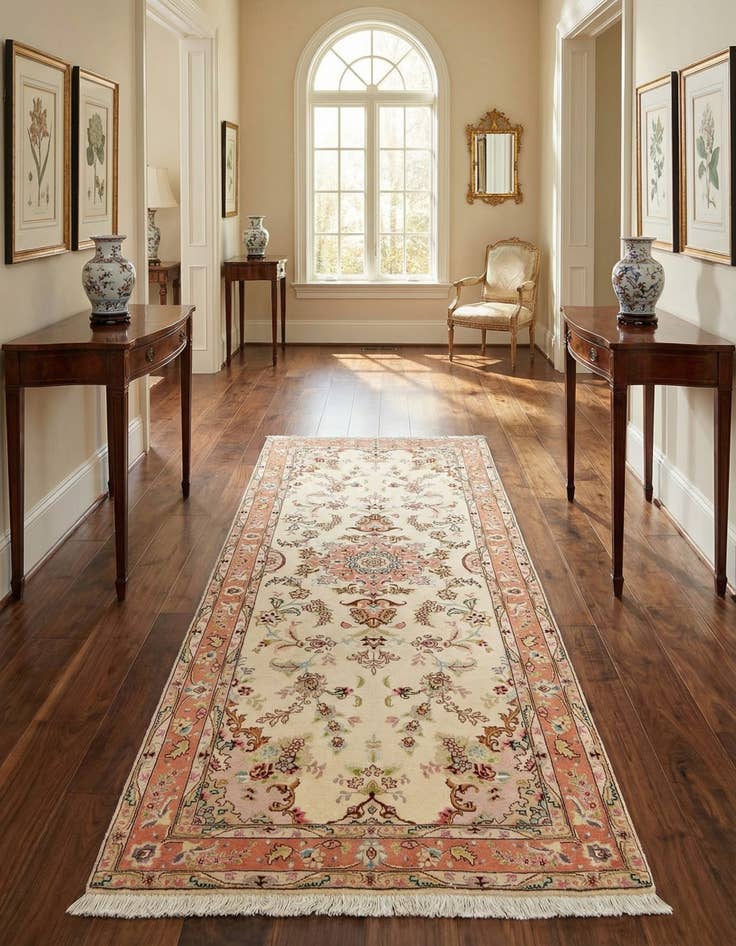 Detail image of 2' 8 x 6' 10 Tabriz Runner Rug