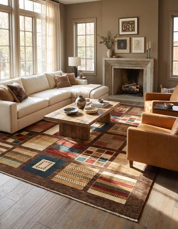 10' x 13' 4 Hand Knotted Ziegler Modern Rug
