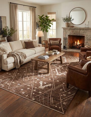Brown Grand Tradition Rug