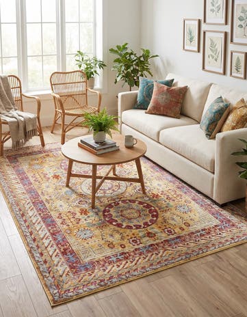 Yellow Alexis Rug