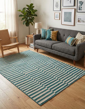 Turquoise SoHo Rug