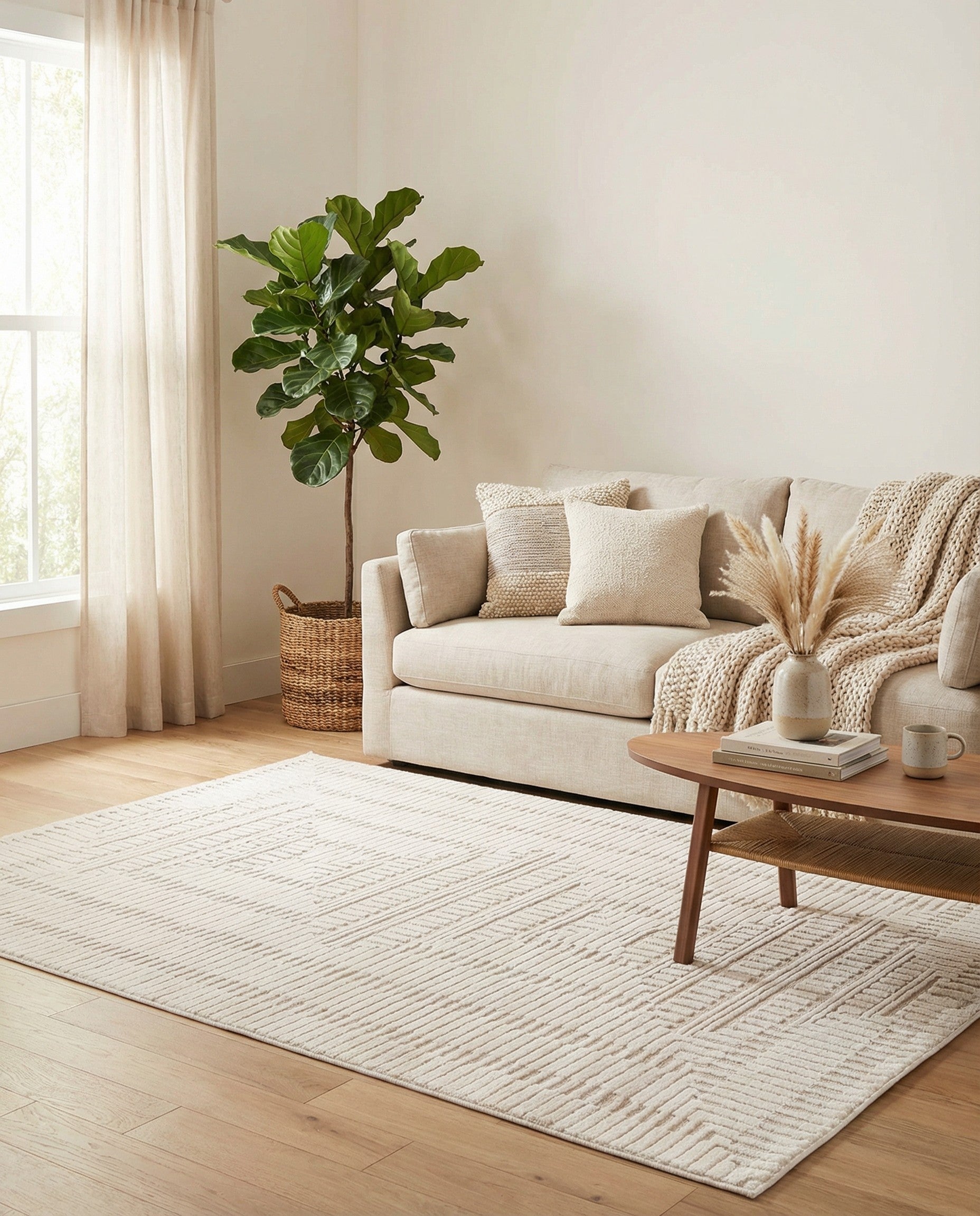  4' x 6' Textura Designer Rug