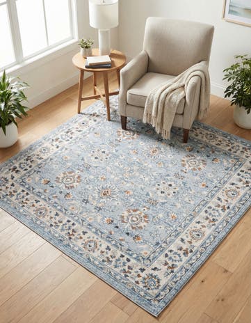 5' 3 x 5' 3 Charlotte Square Rug