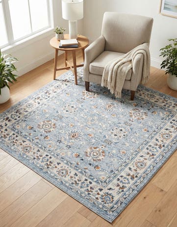 5' 3 x 5' 3 Charlotte Square Rug