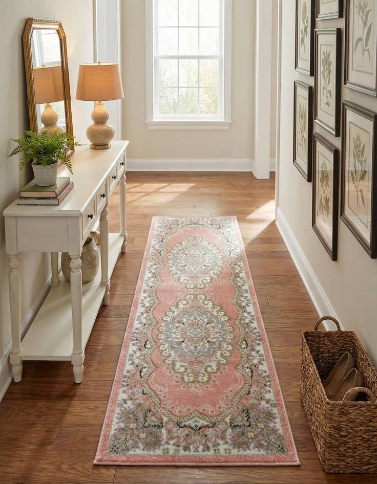 Detail image of 2' x 6' Kamala Washable Runner Rug