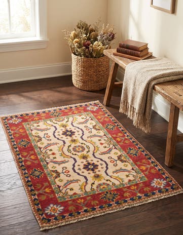 2' 2 x 3' Hand Knotted Kazak Rug