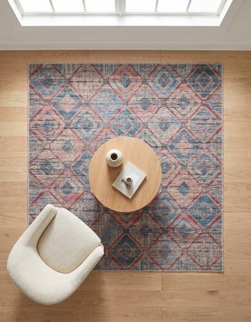 5' 3 x 5' 3 Washable Sisu Square Rug