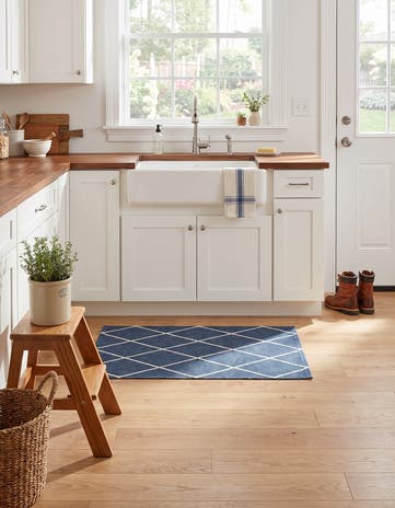 Navy Blue Georgia Rug
