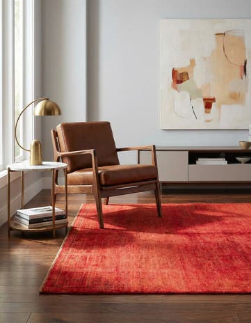 4' 10 x 6' 9 Hand Knotted Modern Ziegler Rug