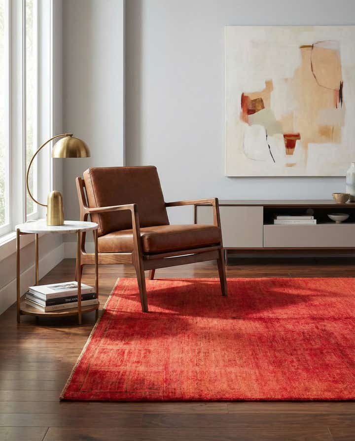 4' 10 x 6' 9 Hand Knotted Modern Ziegler Rug