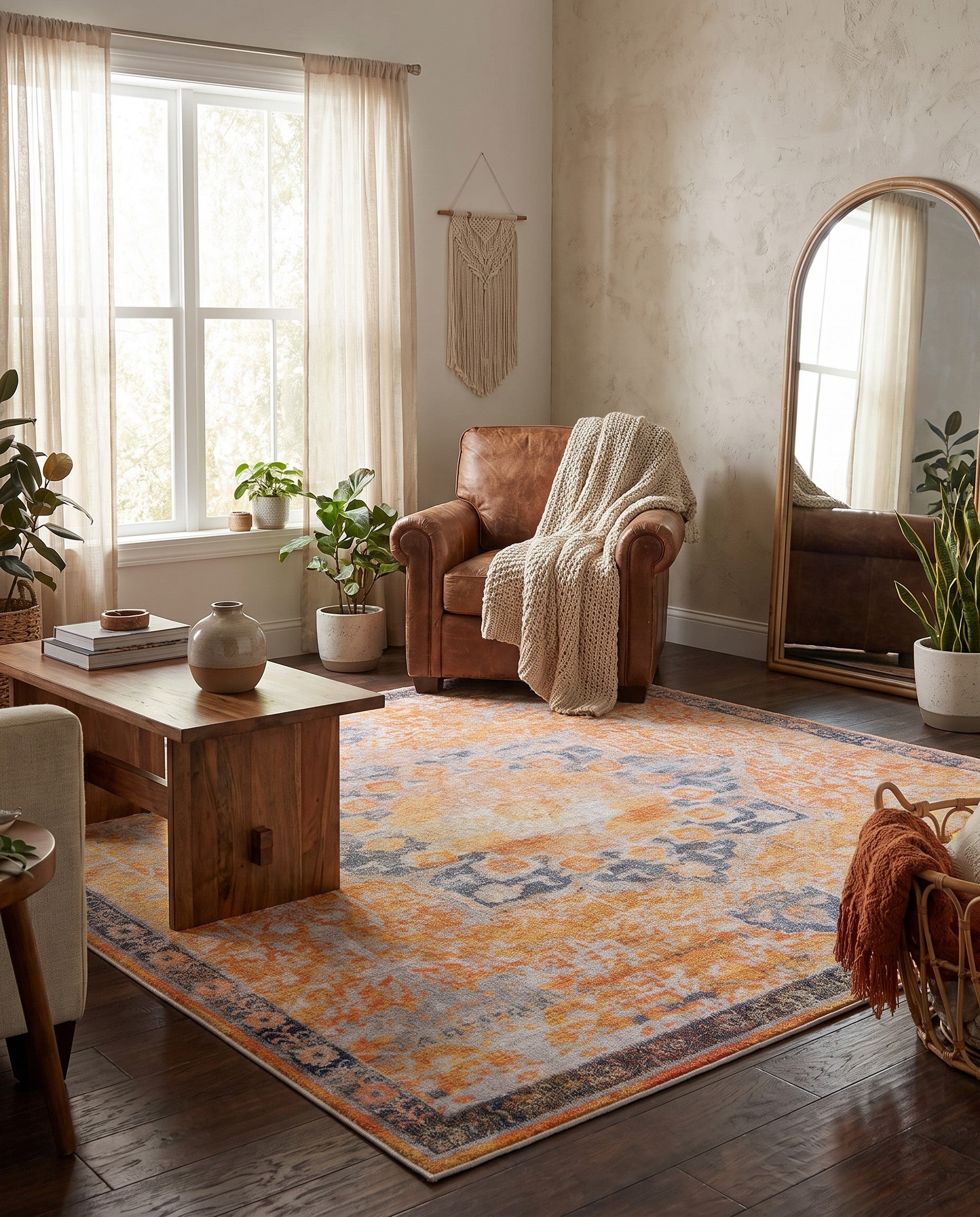 6' x 6' Renaissance Square Rug
