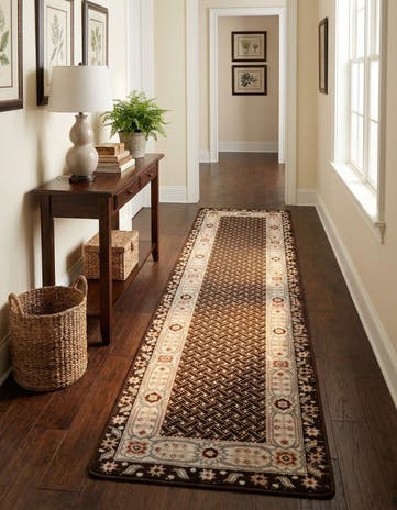 Brown Charlotte Runner Rug