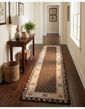 Brown Charlotte Runner Rug