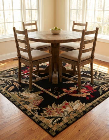 7' 10 x 7' 10 Pastoral Square Rug