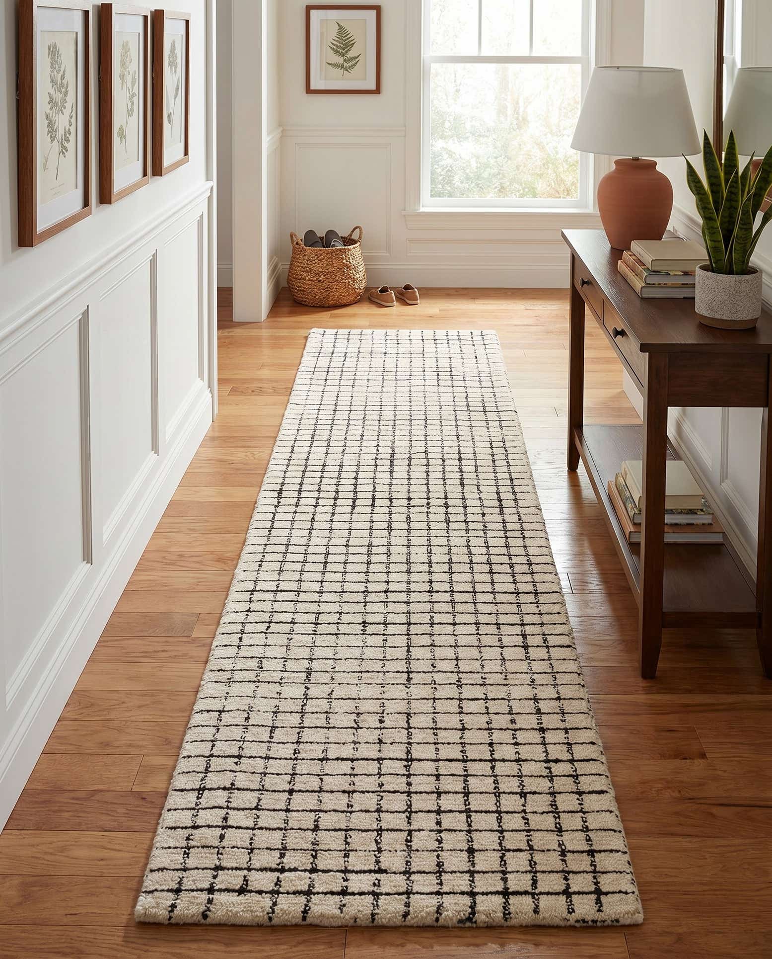 2' 7 x 10' Heritage Line Wool Runner Rug