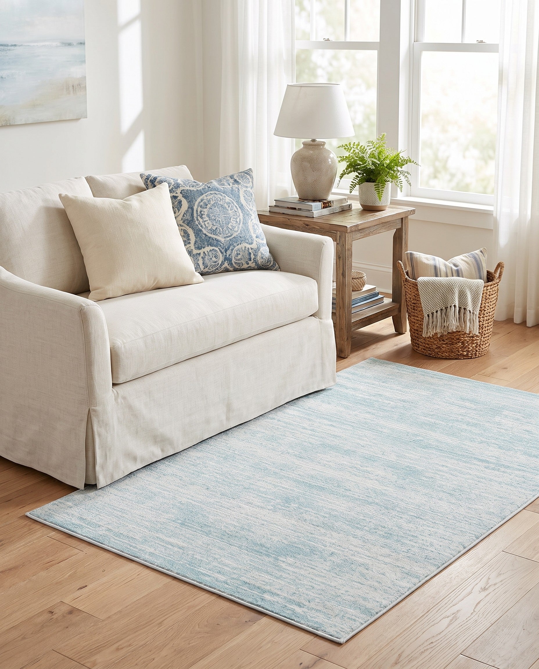 Jill Zarin Turquoise Uptown Rug