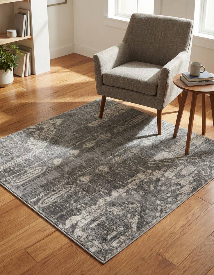 Detail image of 4' x 4' Oregon Square Rug